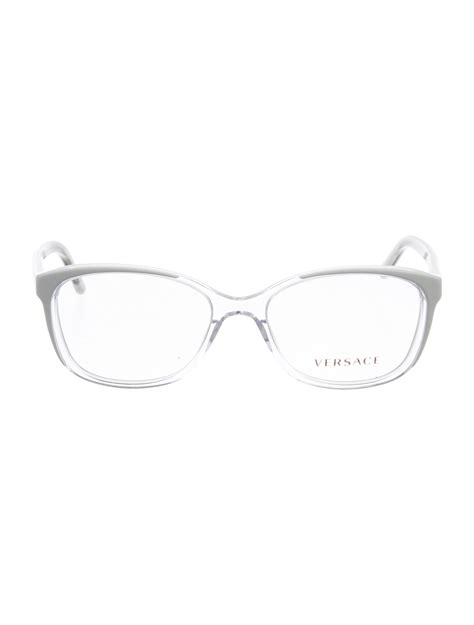 versace glasses clear